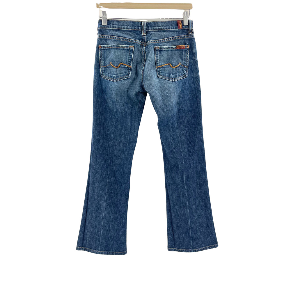 7 For All Mankind Bootcut Jeans Women Size 26 Short - Picture 2 of 3